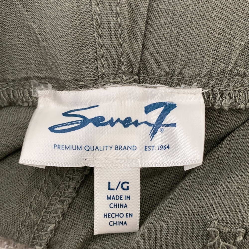 Seven7 green “Laguna” soft pull on shorts Size Large NWT. - Picture 8 of 10